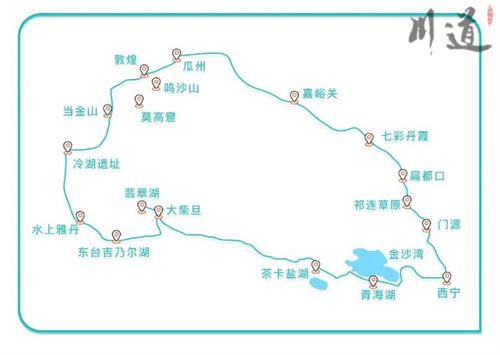 甘青大環線旅游景點分布.jpg